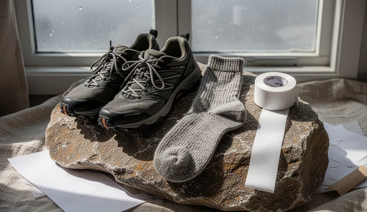 Blister Prevention on Wet Forest Trails